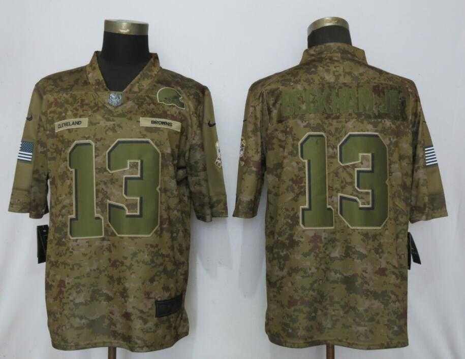 Nike Cleveland Browns 13 Beckham jr Nike Camo Salute to Service Limited Jersey,We sell and wholesale Nike Cleveland Browns 13 Beckham jr Nike Camo Salute to Service Limited Jersey on line form chian!